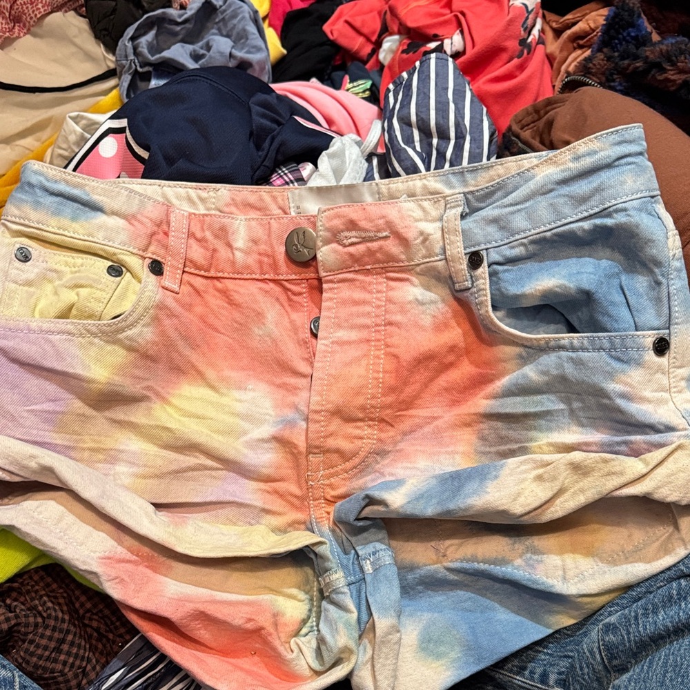 One Teaspoon Tie-Dye Shorts